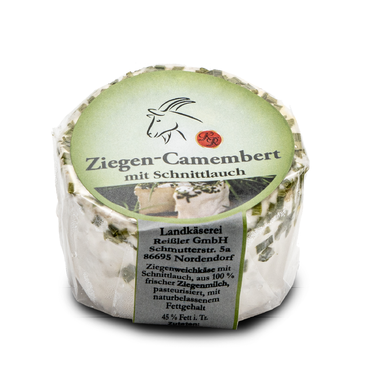 Ziegen-Camembert mit Schnittlauchhaube ca. 140g